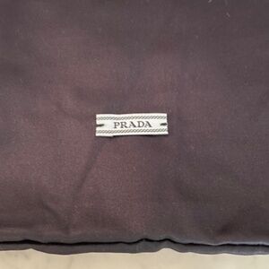 Prada Navy Satin Large Dust bag